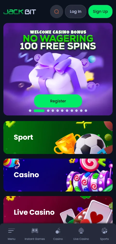 Jackbit Casino mobile access and browser gaming experience