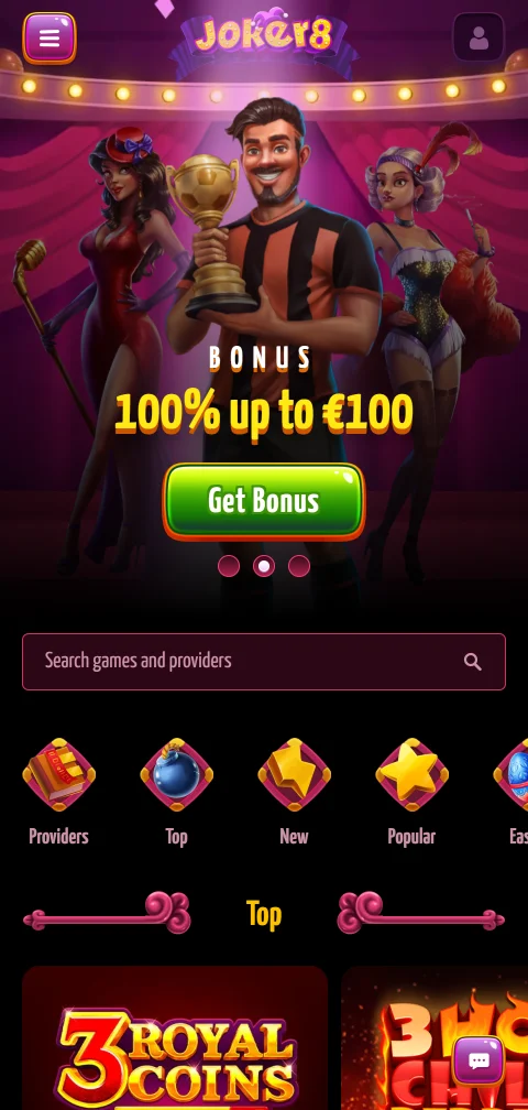 Joker8 Casino mobile gaming experience on smartphones in Canada