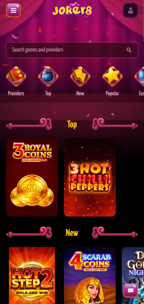 Joker8 Casino deposits, withdrawals, and payment methods overview