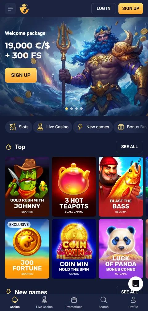 Joo Casino mobile access for Canadian players on smartphones