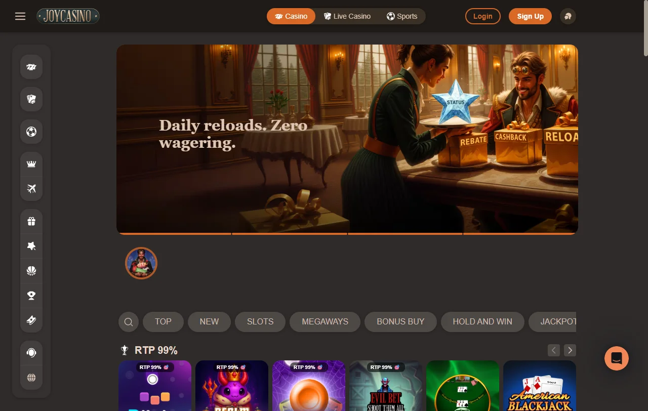 Joycasino Casino review highlighting platform transparency for Canada players