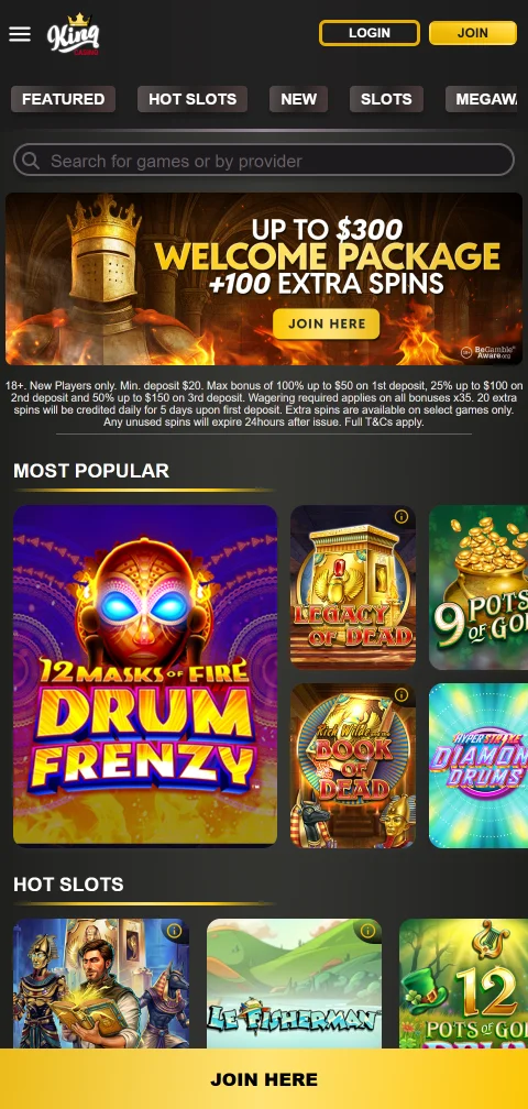 KING Casino mobile access overview for browser play on Canadian devices