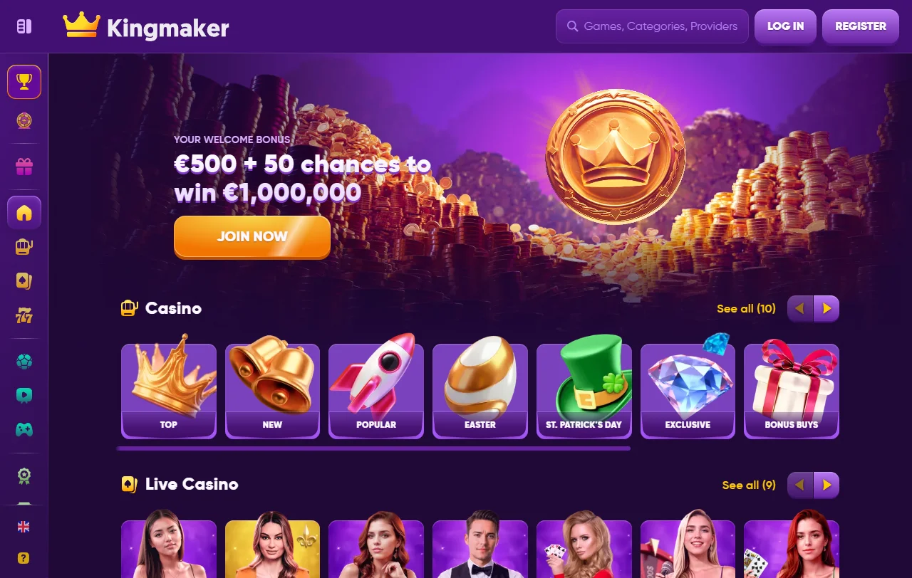 Kingmaker Casino review for Canada players with balanced platform analysis