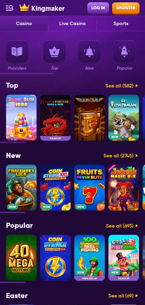 Kingmaker Casino security licence and player protection summary
