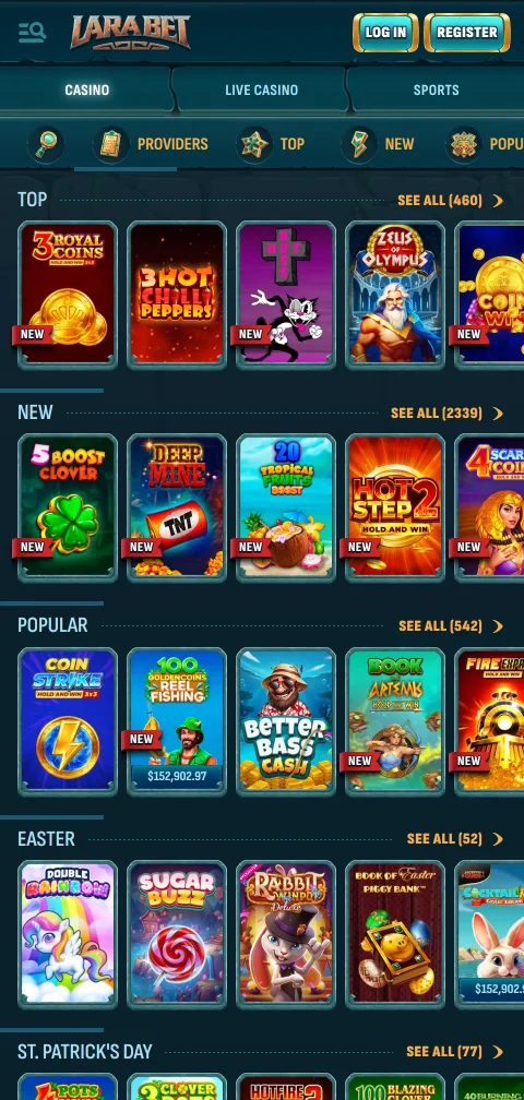 LaraBet Casino payment guide for deposits and withdrawals
