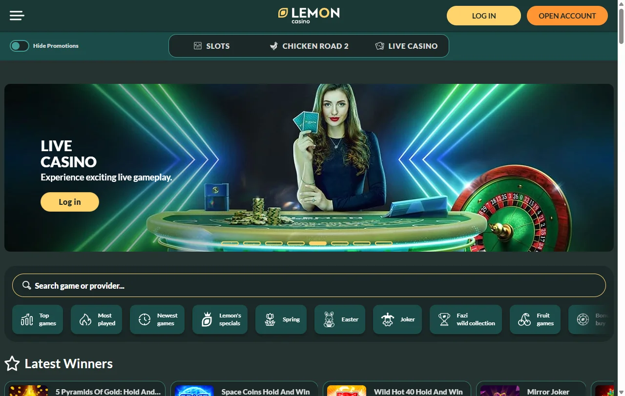 Lemon Casino overview with Canada-focused review context and analysis