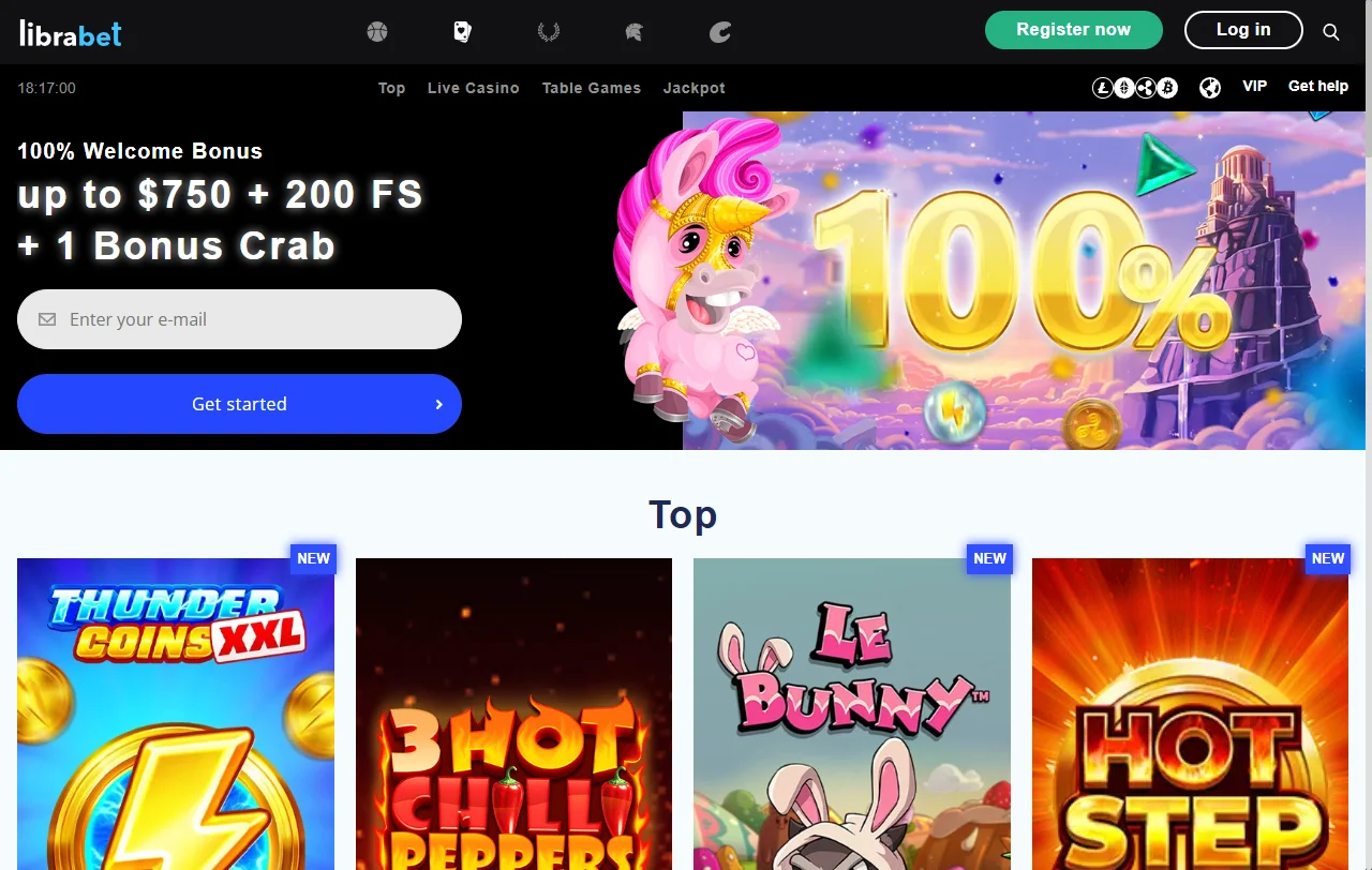 LibraBet Casino bonus terms and welcome offer overview