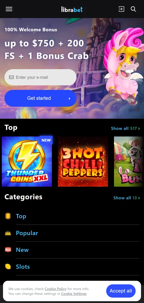 LibraBet Casino licence, security, and player protection details