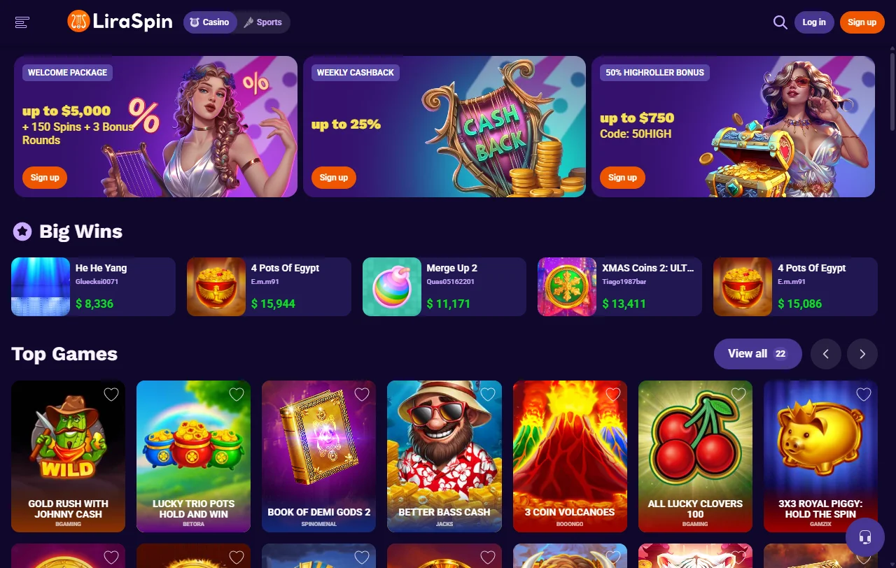 Liraspin Casino review highlighting games, payments and trust factors