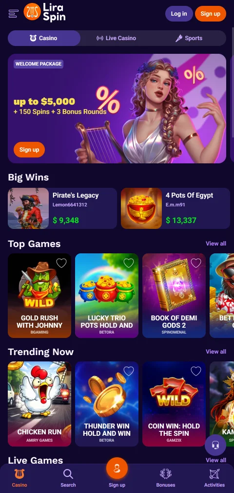 Liraspin Casino mobile guide for smartphones and browser access