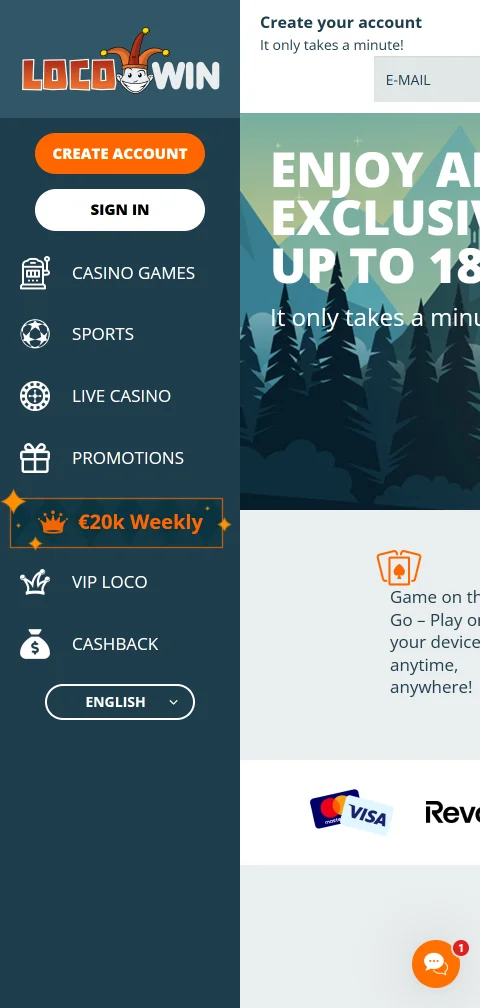 LocoWin Casino mobile access and smartphone compatibility for Canada