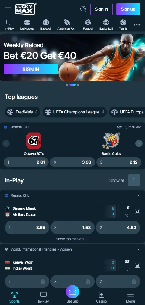 Lucky Max Casino mobile gaming access across Canadian devices
