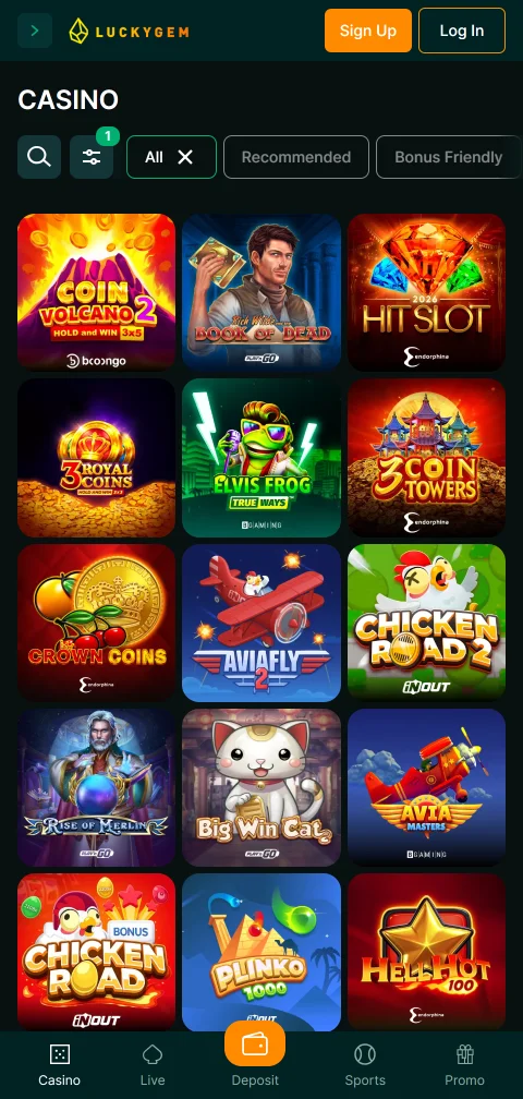 LuckyGem Casino deposits, withdrawals, and payment methods explained