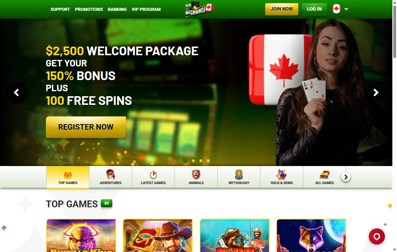 MaChance Casino review overview for Canada players and platform context
