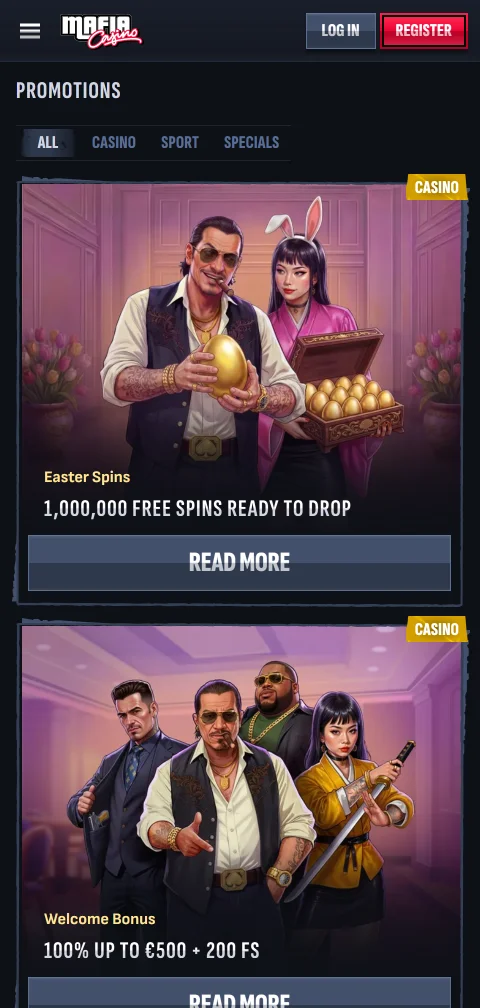 Mafia Casino security and player protection overview