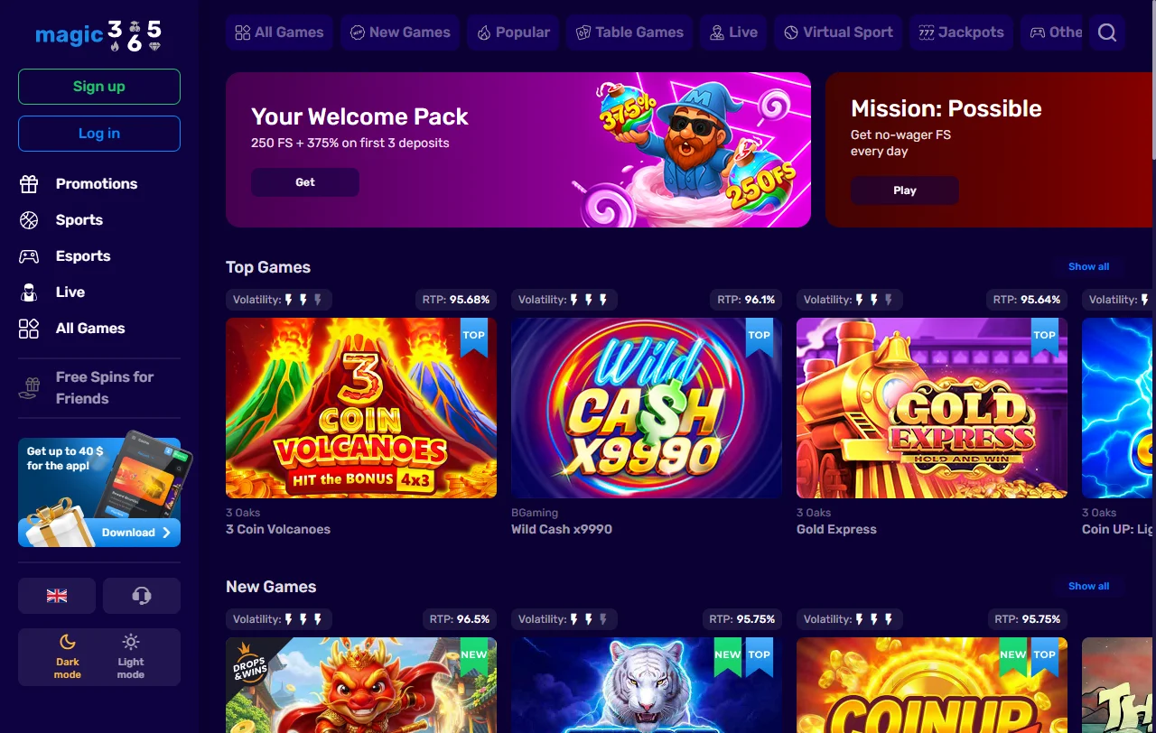 Magic365 Casino editorial overview for Canada players and review context