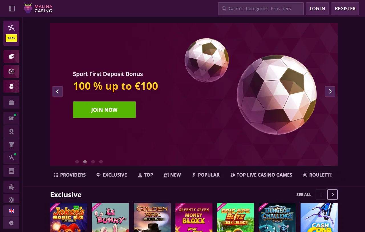 Malina Casino overview for Canada players and editorial assessment