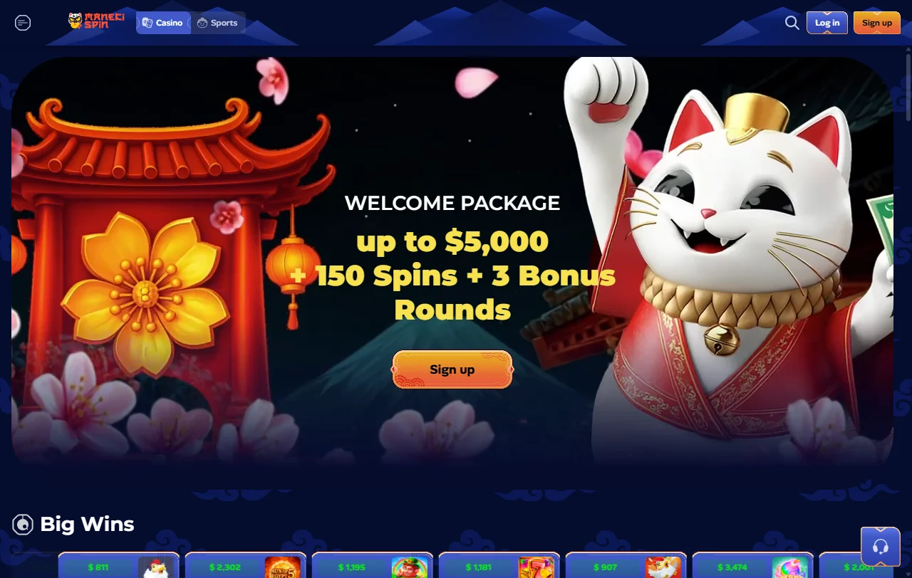 Manekispin Casino overview for Canada players and editorial analysis
