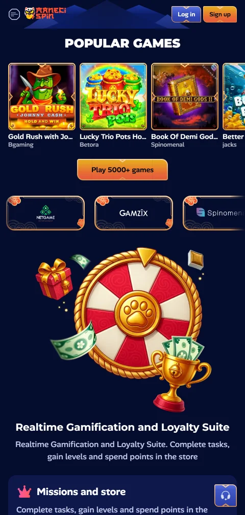 Manekispin Casino payment methods and withdrawal process details
