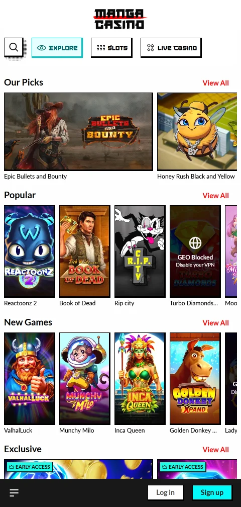 Manga Casino banking options for deposits and withdrawals
