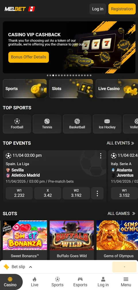 Melbet Casino mobile access with smartphone-friendly browser play