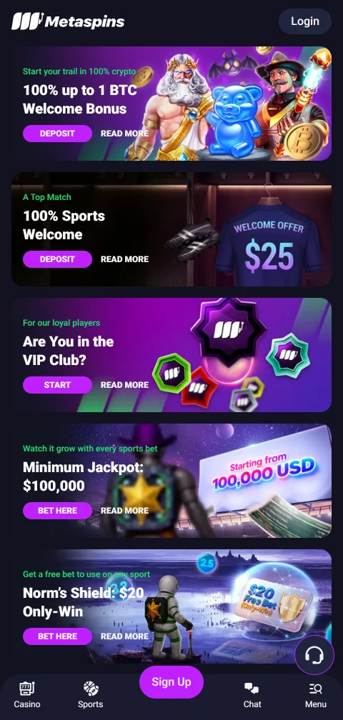 Metaspins Casino deposits withdrawals and payment methods for Canada