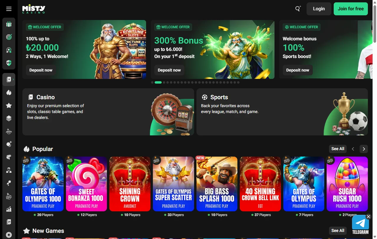 Misty Casino complete review and Canada player assessment