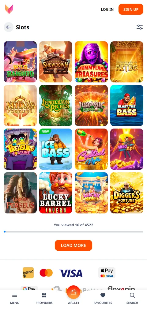 Monro Casino deposits, withdrawals, and cashier options overview