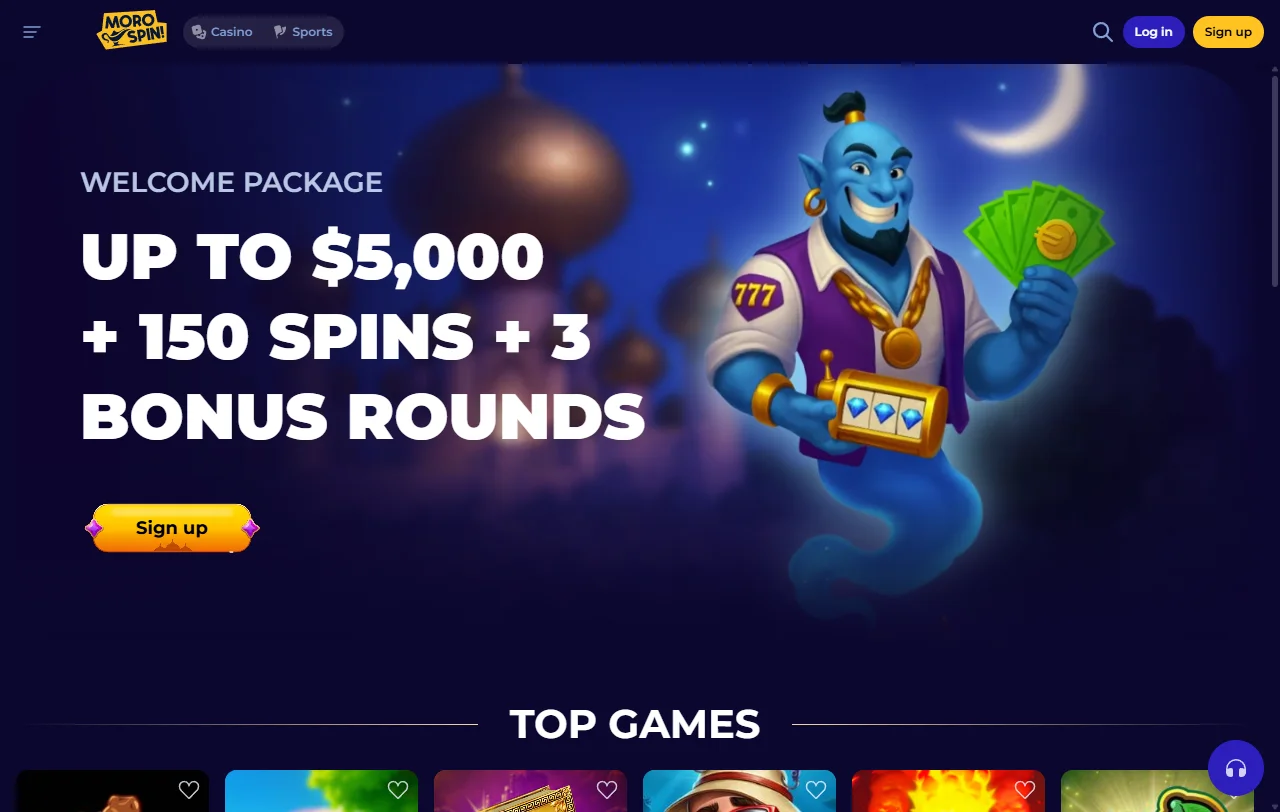 Morospin Casino overview and Canada review context