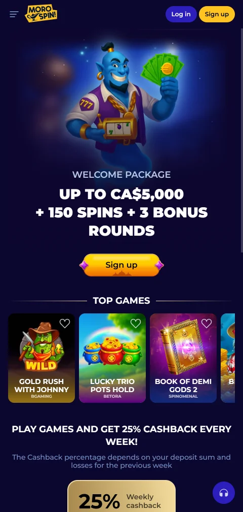 Morospin Casino mobile access and smartphone play overview
