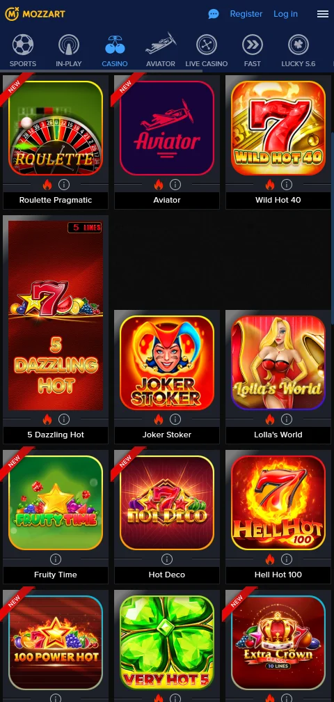 Mozzart Casino deposits withdrawals and payment methods explained