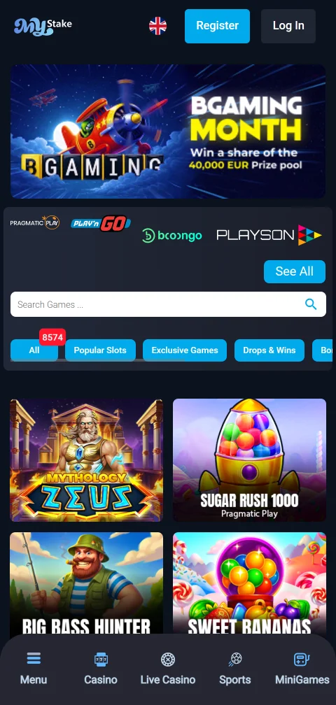 MyStake Casino payments review with deposits and withdrawals