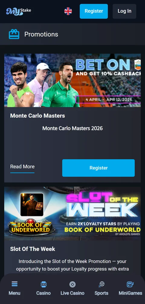 MyStake Casino security overview with licence and player protection