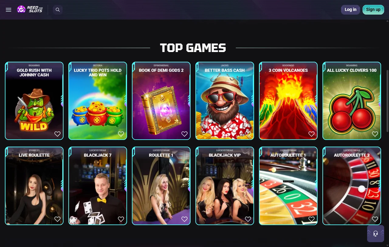 NeedForSlots Casino bonus terms and welcome offer overview for Canada