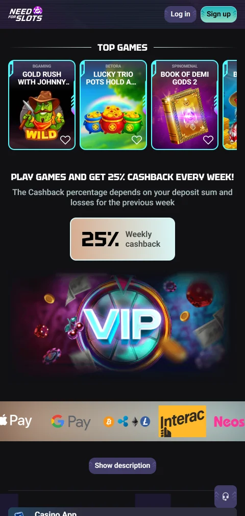 NeedForSlots Casino security, licensing and player protection summary