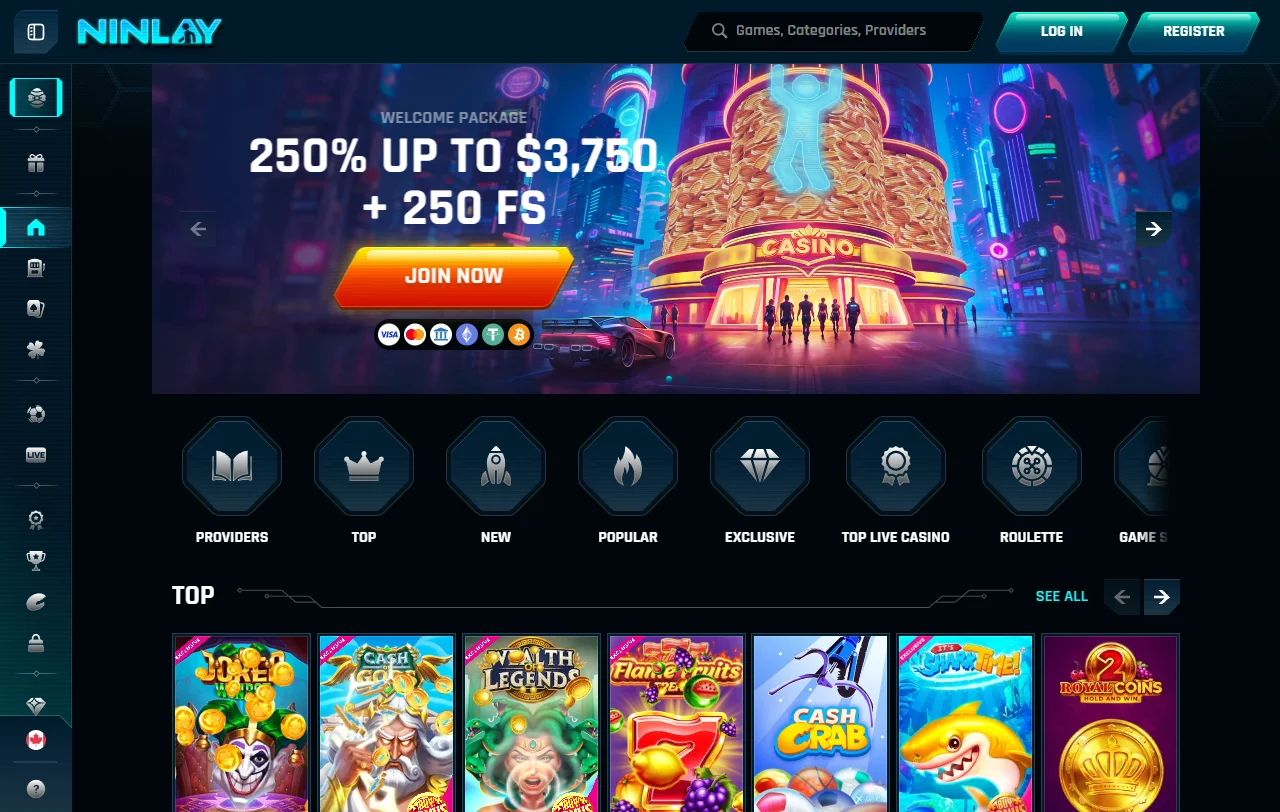 Ninlay Casino overview with review focus for Canada players