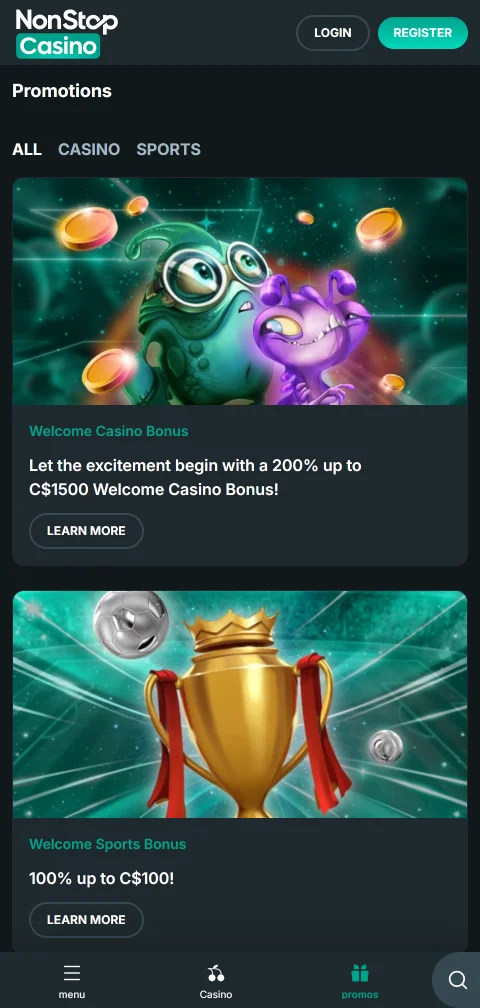 NonStop Casino licensing, security, and player protection overview