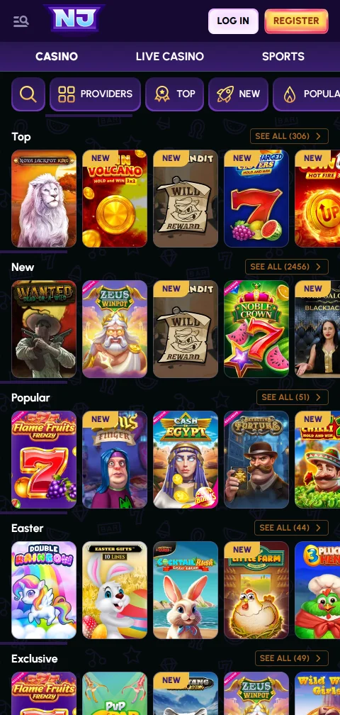 Novajackpot Casino licence, security, and player protection review