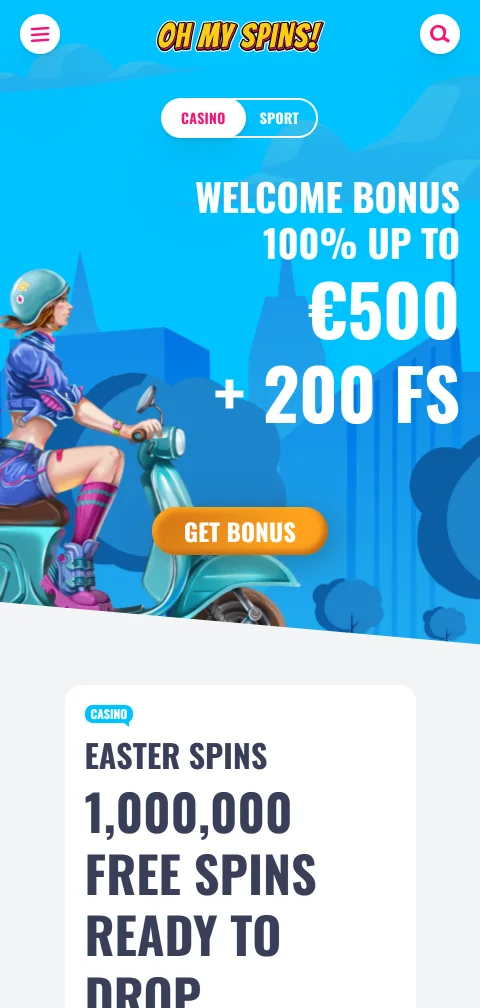 Oh My Spins Casino security, licensing and player protection overview