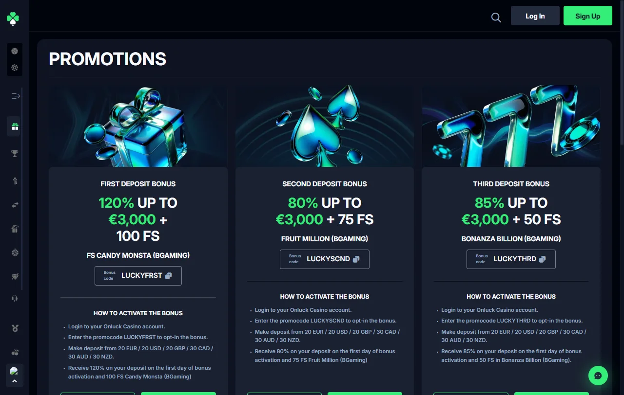 Onluck Casino analysis of slots, live dealer tables, and software coverage