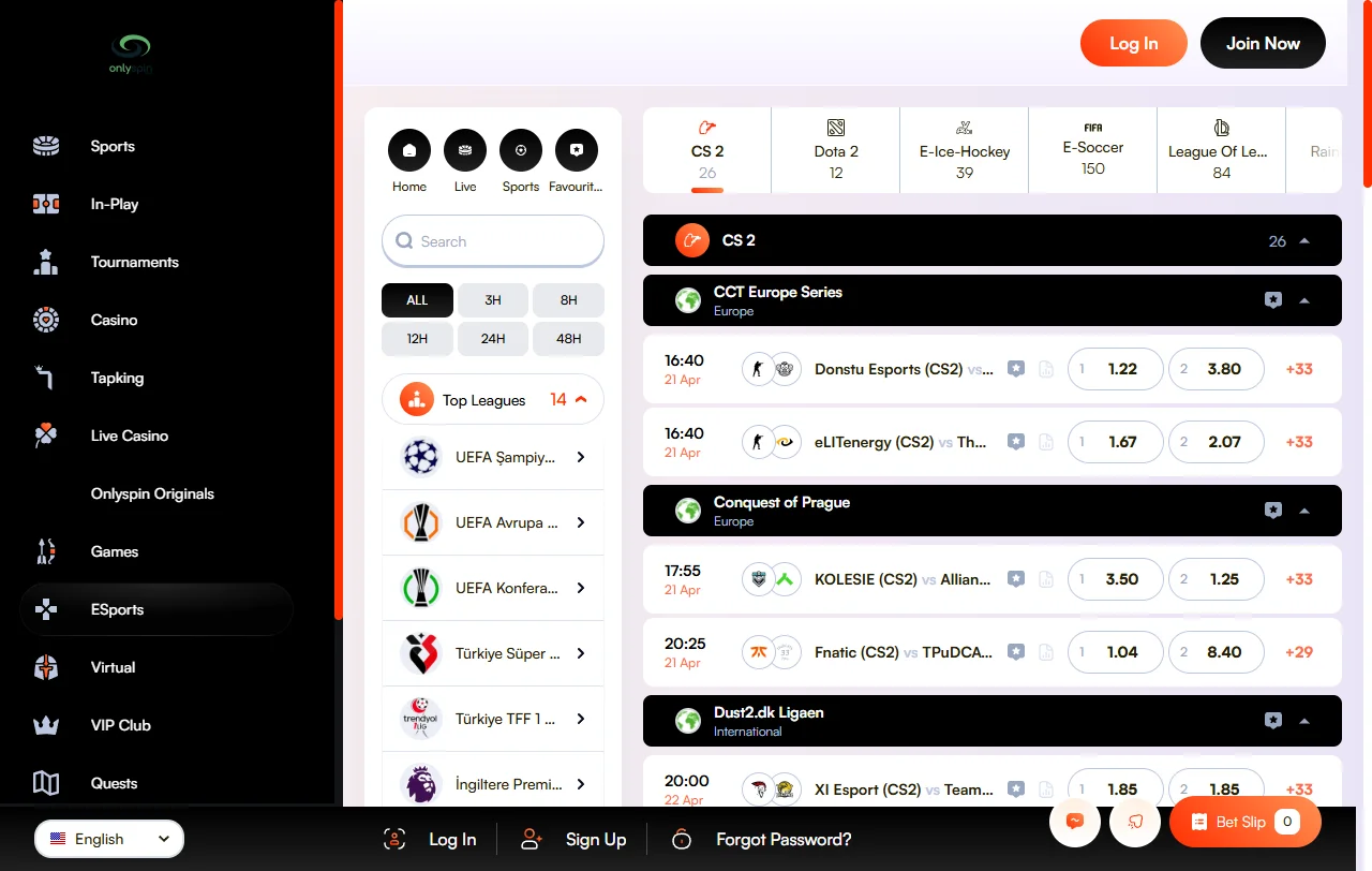 Onlyspin Casino welcome offer, bonus terms, and promotions overview