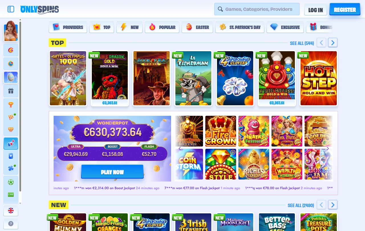 OnlySpins Casino bonus terms and promotional structure explained
