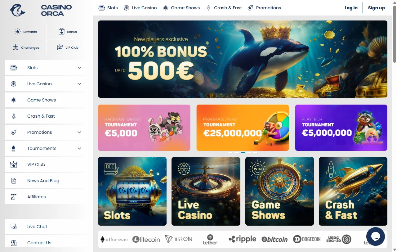 Orca Casino complete review for Canada players and market context