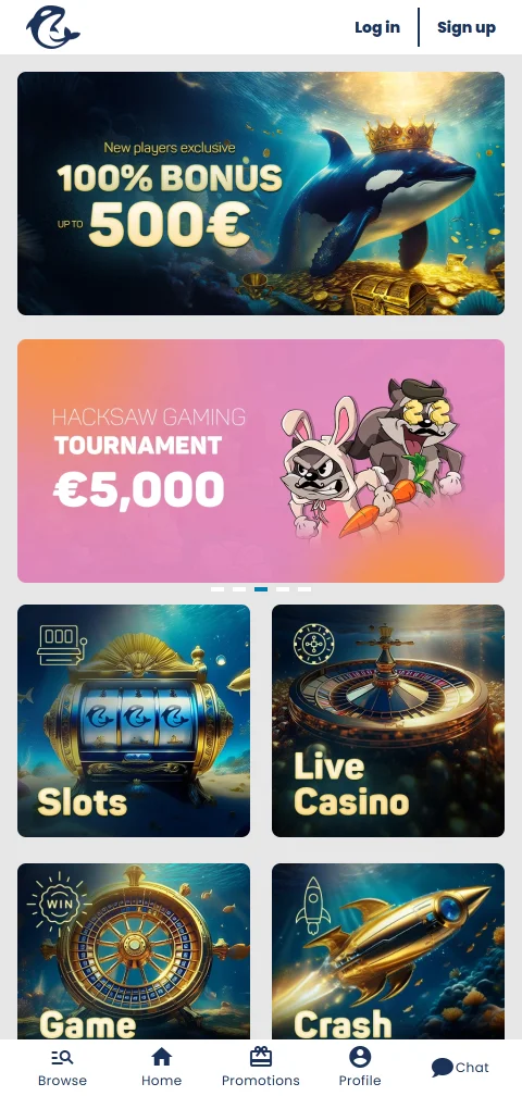 Orca Casino mobile gaming access and compatibility for phones