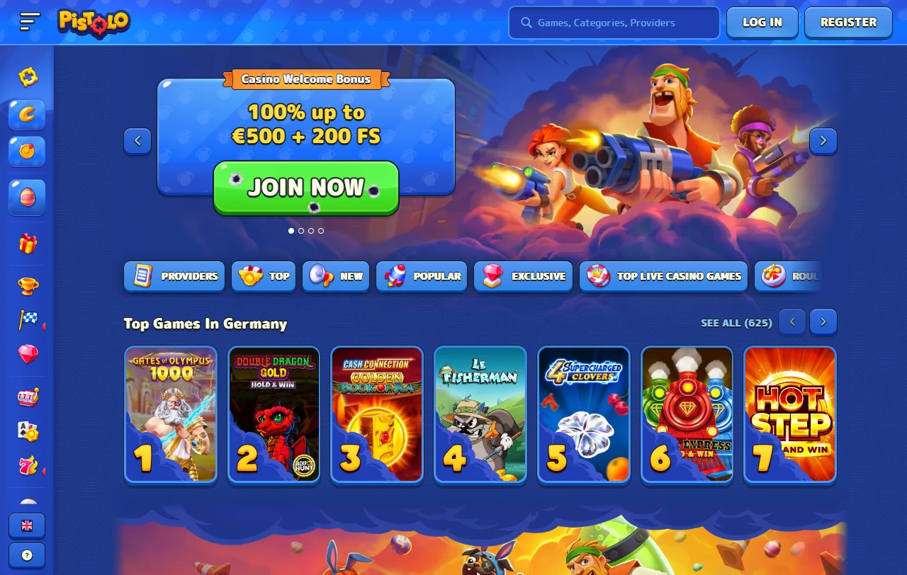 Pistolo Casino complete review and platform analysis for Canada players