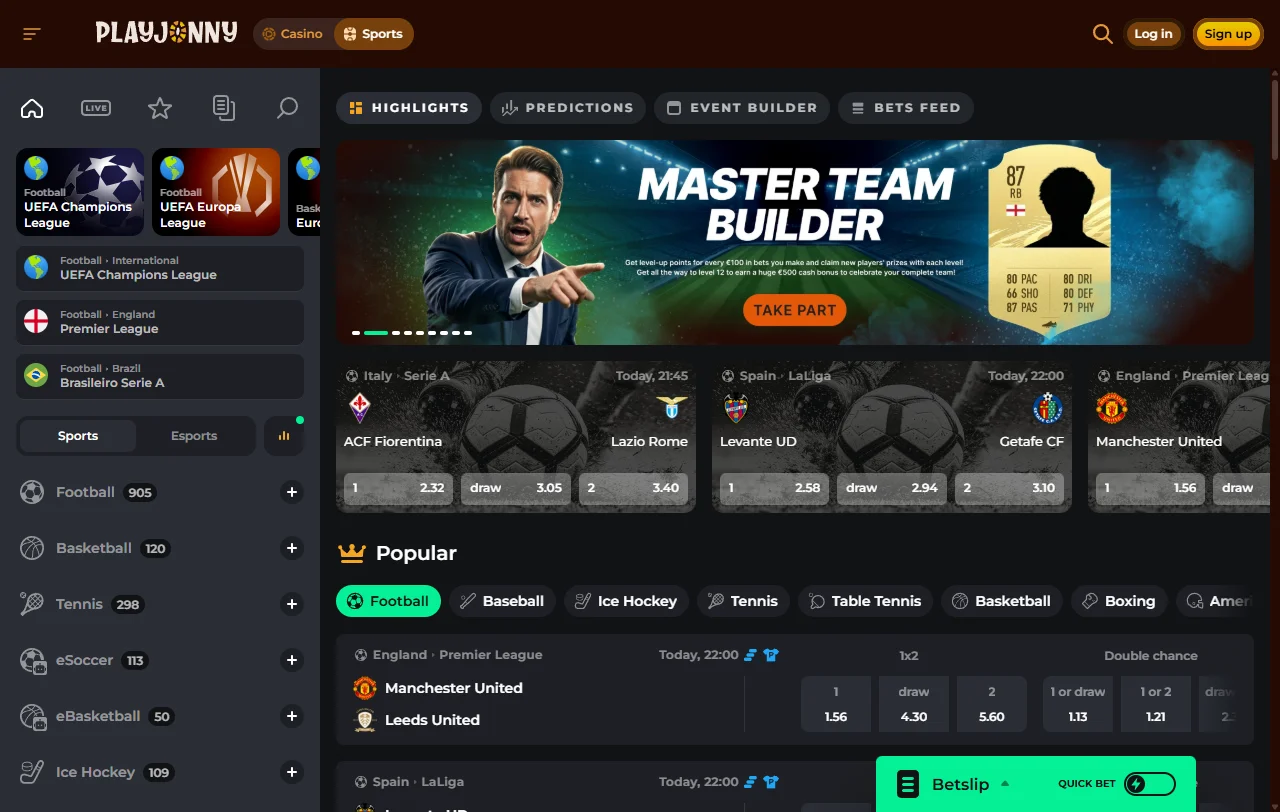 PlayJonny Casino bonuses and welcome offer details for Canada