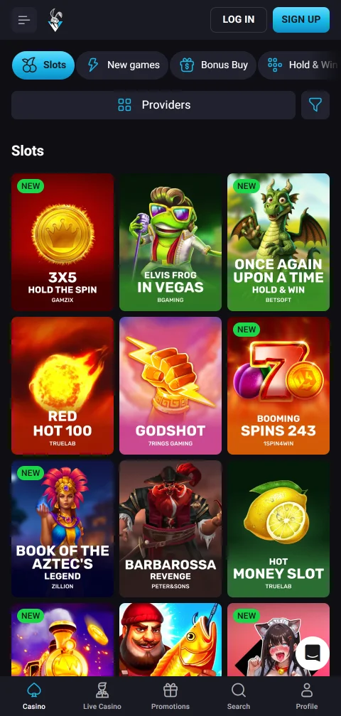 PlayMojo Casino deposits, withdrawals and payment methods overview