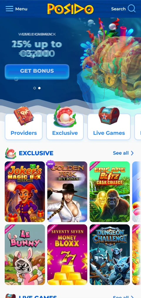 Posido Casino deposits, withdrawals and payment options explained