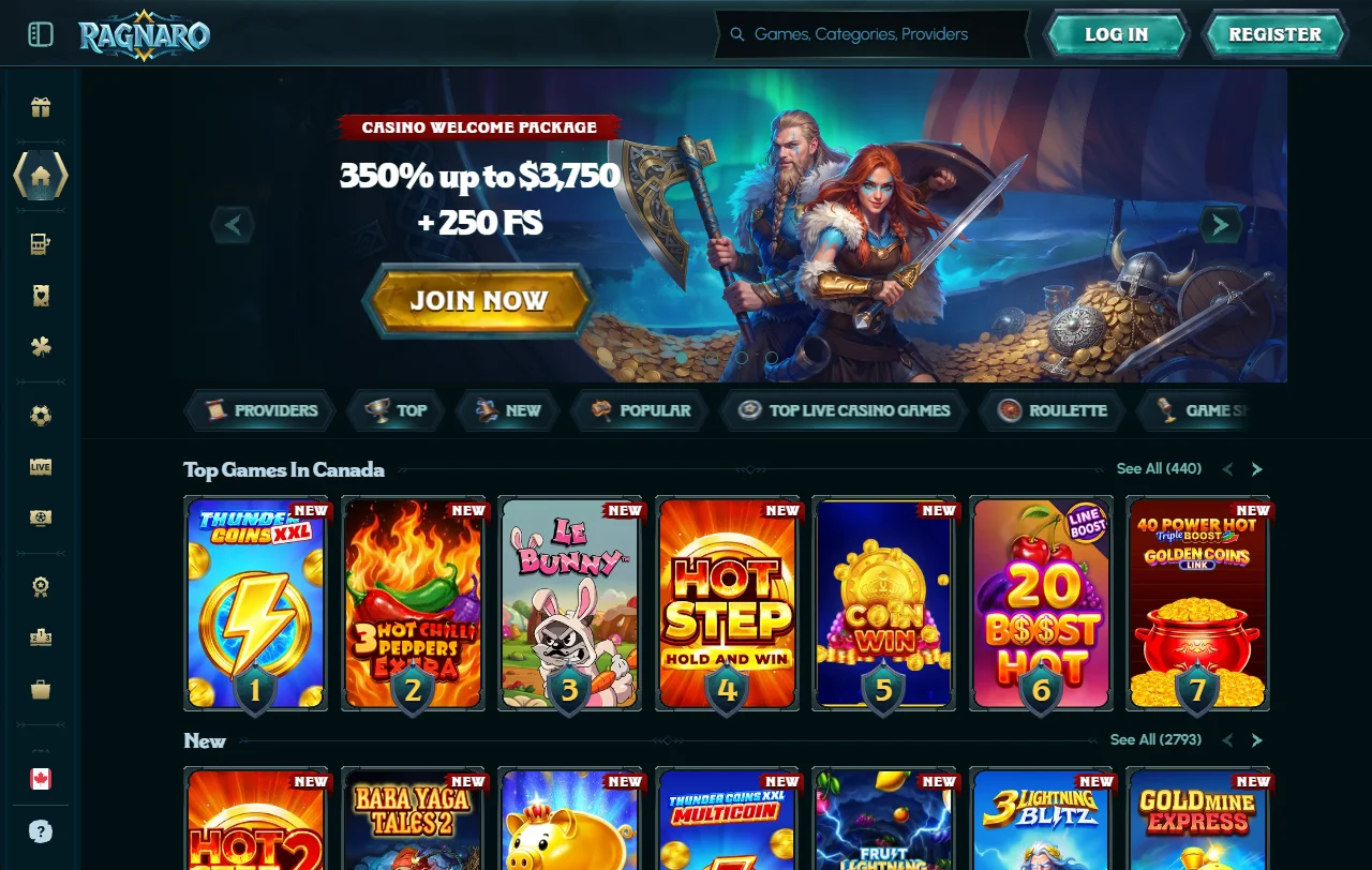 Ragnaro Casino review covering games, payments and trust signals
