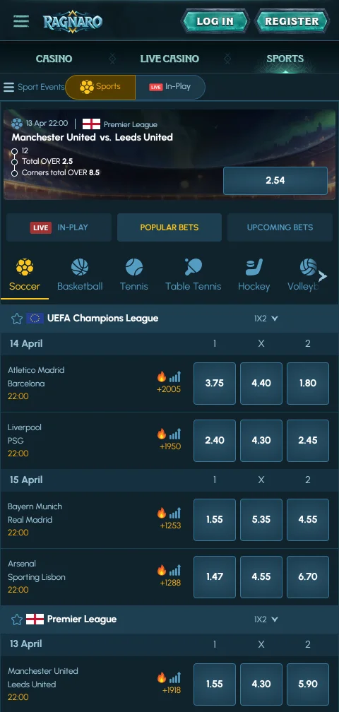 Ragnaro Casino security, licence and player protection details